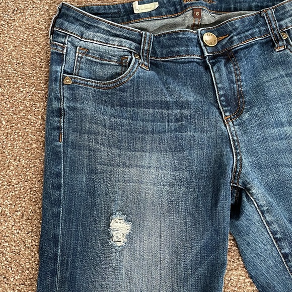 Women’s Kut from the Kloth Catherine Boyfriend Distressed Jeans Size 6 - Picture 4 of 7